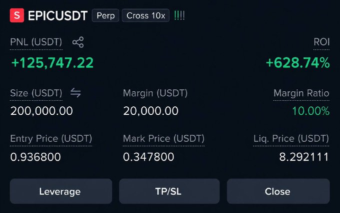 Trade #01 — trading position screenshot