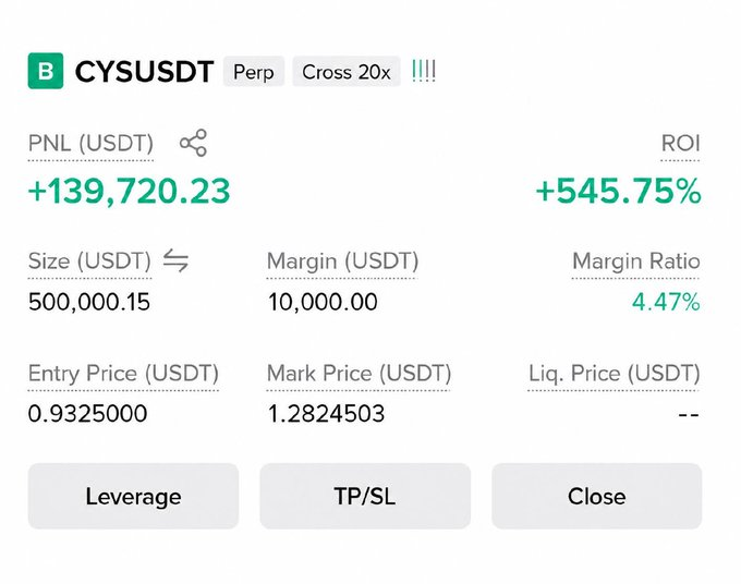 Trade #03 — trading position screenshot